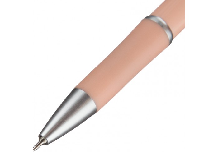 Ручка шариковая автомат. Attache SelectionFlora 0,35, синий.масл.игольч.стержень, манжета,асс, 107мм