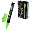 Маркер меловой CHALK LIQUID MARKER, ЗЕЛЕНЫЙ, 3 мм, стираемый, BRAUBERG 