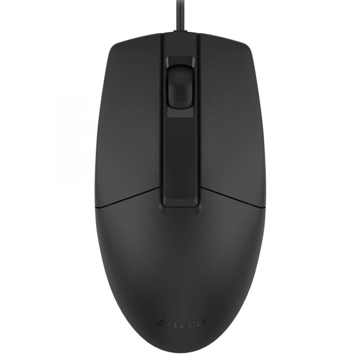 Мышь проводная A4TECH OP-330, USB, 2 кнопки + 1 колесо-кнопка, оптическая, черная
