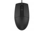 Мышь проводная A4TECH OP-330, USB, 2 кнопки + 1 колесо-кнопка, оптическая, черная