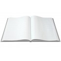 Книга учета OfficeSpace, А4, 96л., линия, 200*290мм, бумвинил, блок офсетный