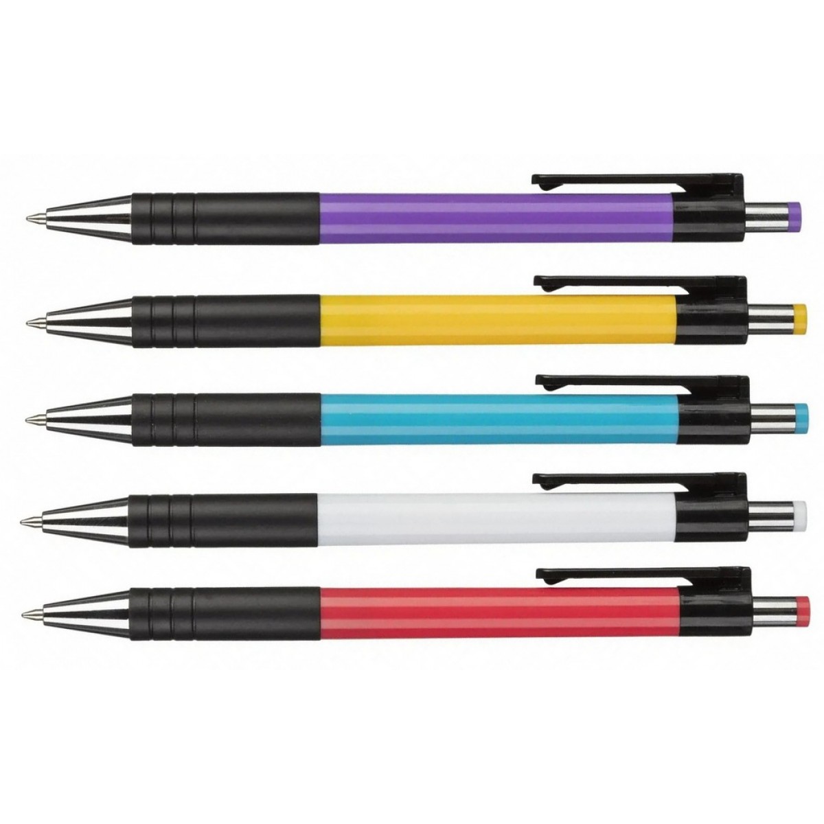 Ручка шариковая автомат. M G 0,6мм,синий масл.стержень,рез.манжета ABP88473220714H