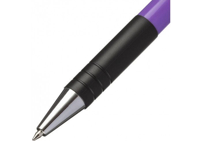 Ручка шариковая автомат. M G 0,6мм,синий масл.стержень,рез.манжета ABP88473220714H