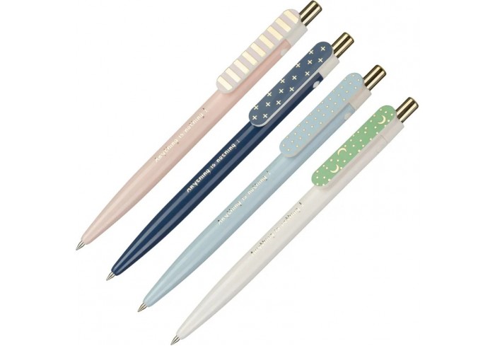 Ручка шарик.автомат.MG SimpleMe 0,5, масл,синий стержень, ассорти ABP201742205F4C