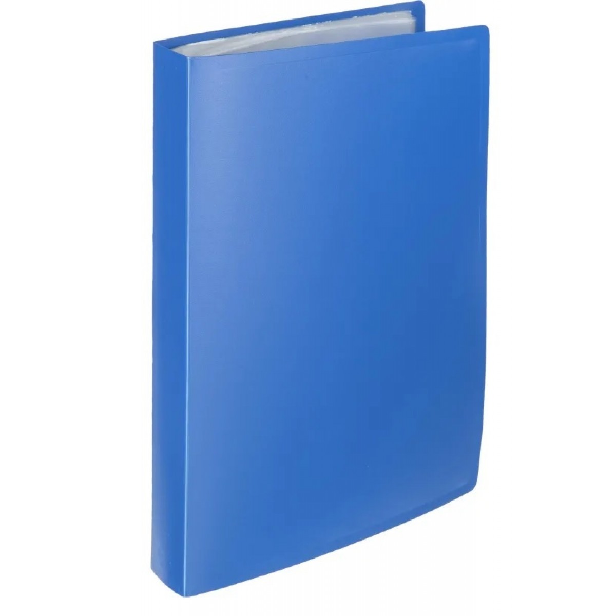 Папка на 100 вкладышей (файлов) Attache Economy Элементари А4 800мкм син