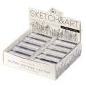 Ластик художественный SKETCH&ART супермягкий 42-0044