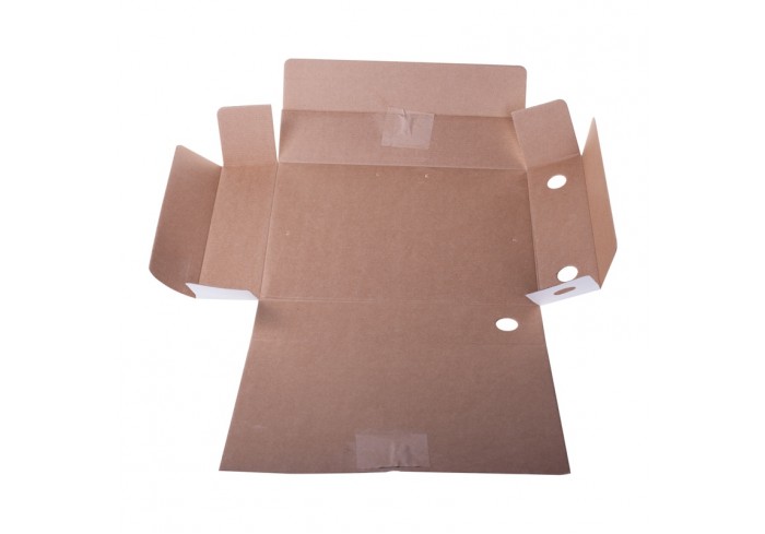 Папка архивная с завязками OfficeSpace, микрогофрокартон, 75мм, белый, до 700л.