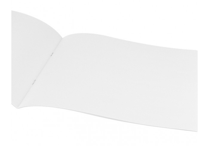 Альбом для рисования А4 16л. РАЗНЫЕ РЫБКИ - 1 на скрепке,обложка-офсет, блок-офсет