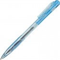Ручка шариковая автомат. Attache Economy, 0,35мм, синий стержень, голуб.прозрачный корпус