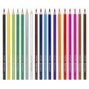 Карандаши цветные BRAUBERG PREMIUM, 18 цветов, шестигранные, грифель 3 мм,