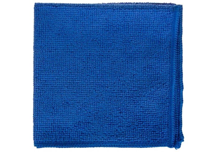 Салфетка хозяйственная из микрофибры 220г/м2 30х30см синяя