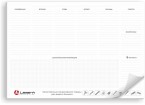 Планинг настольный А3 недатир. LAMARK, офсет 80 г/м2, 25 листов, в пакете