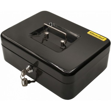 Ящик для денег Silwerhof 90x250x180 черный сталь
