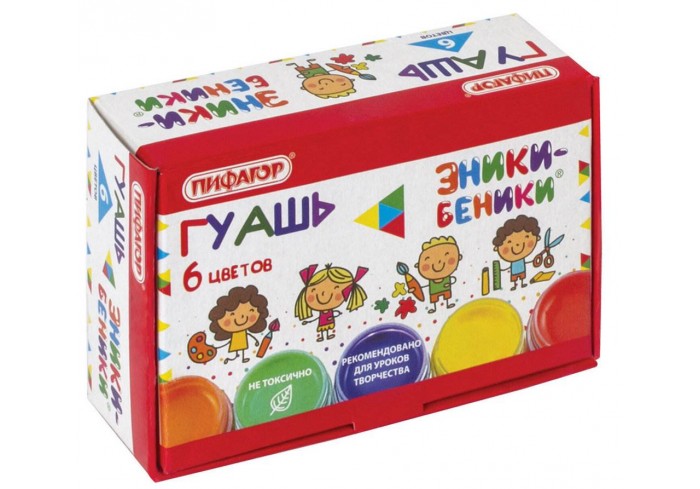 Гуашь ПИФАГОР ЭНИКИ-БЕНИКИ