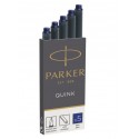 Чернильный патрон Parker 75мм  синий 5шт. S0116240