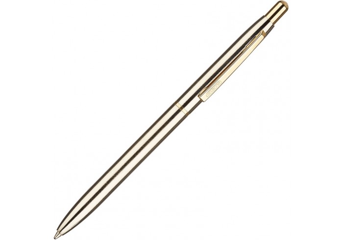 Ручка шар.подароч.автомат, метал.корпус, оружейная сталь, линия 0,7/узел 1, GT Attache4007CN, стер98