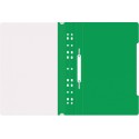 Папка-скоросшиватель Бюрократ PS-P20GRN A4 прозрач.верх.лист боков.перф. пластик зеленый 0,12/0,16