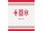 Тетрадь А5 48л, “Беларускi арнамент”, клетка, на скобе