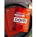 Салфетка хозяйственная антижир Dora 17х15см микрофибра