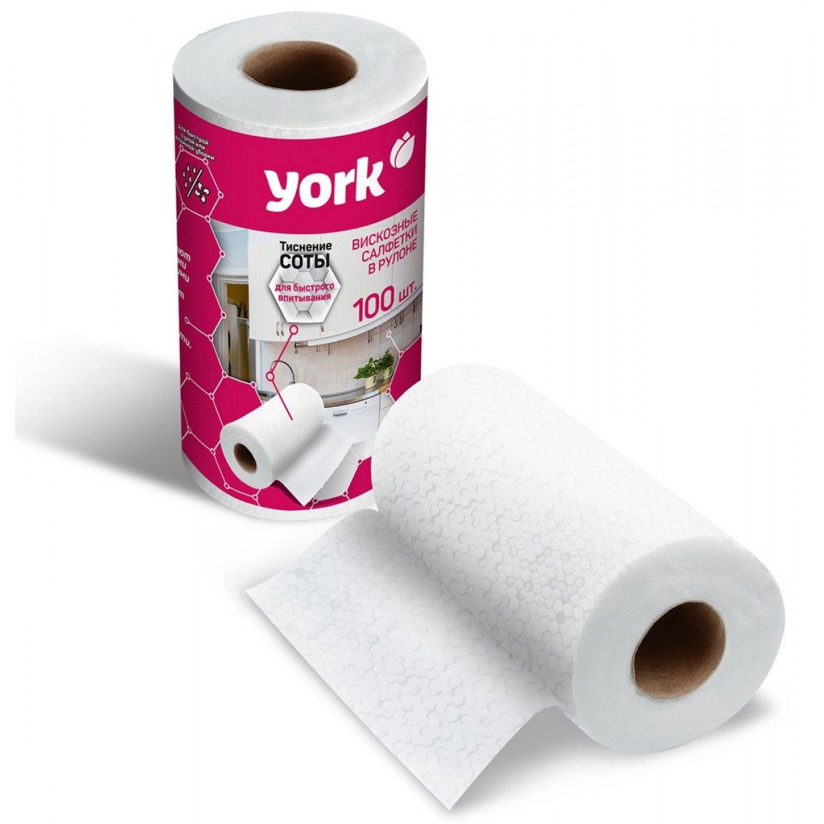 Салфетки  универсальные York 