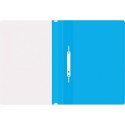 Скоросшиватель пластик.с прозрачным верх.листом  A4 голубой 110/130мкр Silwerhof Eco SE-PSE20/AZURE