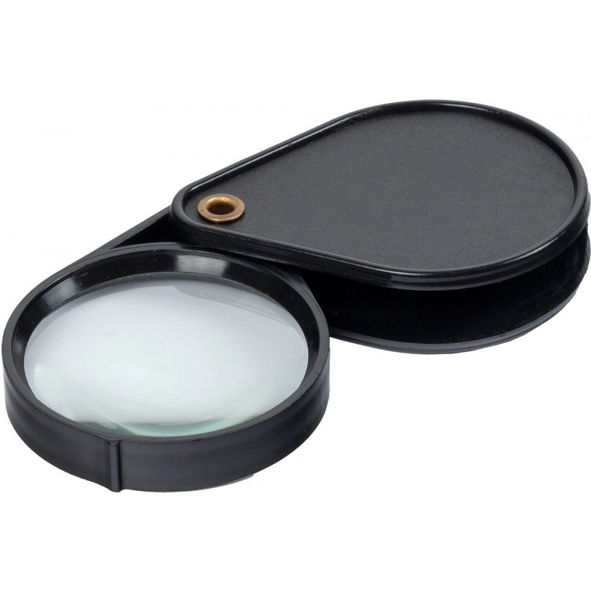 Лупа складная d=50мм x6 черный коробка Silwerhof Daily