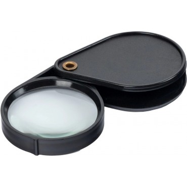 Лупа складная d=50мм x6 черный коробка Silwerhof Daily