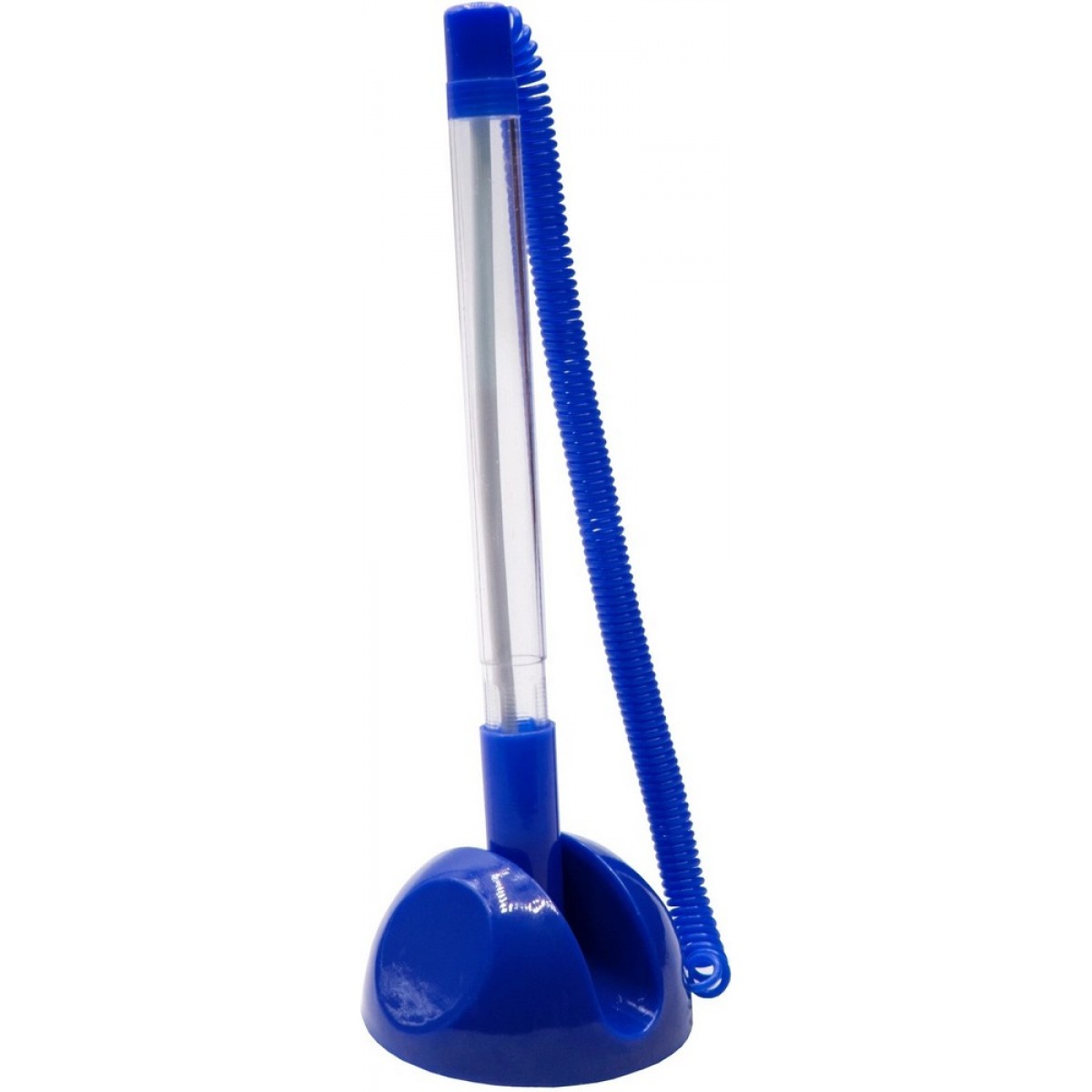 Ручка шариков. корп.синий d=0.7мм чернила син. индив. пак.ев. на подставке сменный стерж  Silwerhof