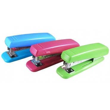 Степлер №10 до 15 листов, стальной механизм, пластиковый корпус
