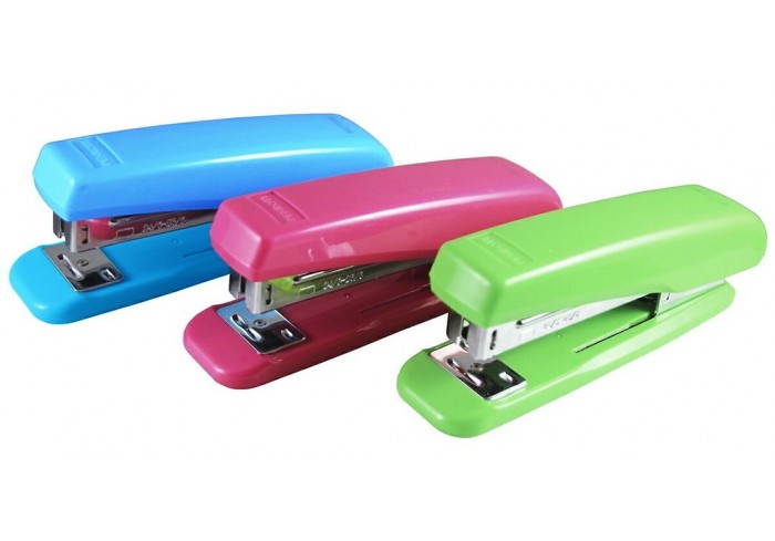 Степлер №10 до 15 листов, стальной механизм, пластиковый корпус