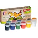 Гуашь 12цв. ZOO Луч, 15 мл,