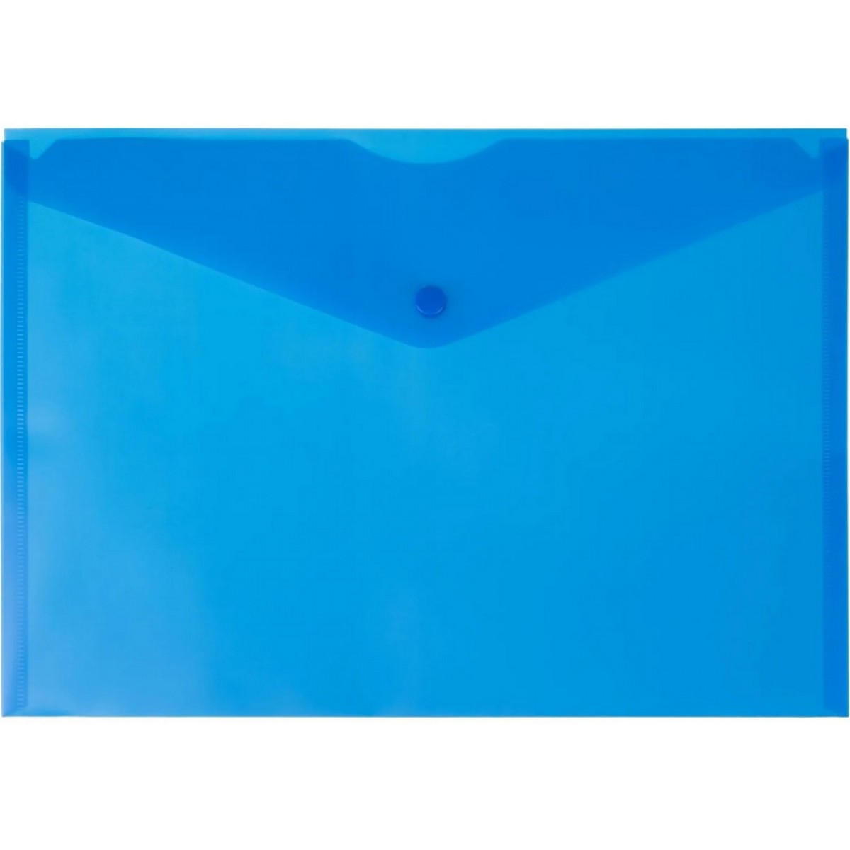 Папка-конверт на кнопке Выбор есть Элементари А4 150мкм синий