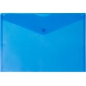 Папка-конверт на кнопке Выбор есть Элементари А4 150мкм синий