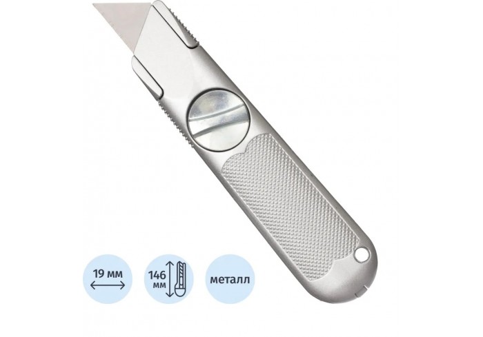 Нож универсальный Topfort 19 мм оцинкованный