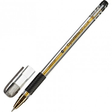 Ручка шариковая BrunoVisconti игольчатая, 140мм, CRYSTALWRITE,черн,038мм,20-0404/02