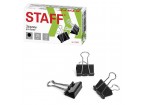Зажимы для бумаг STAFF 