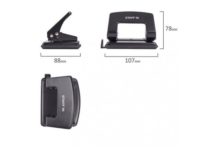 Дырокол STAFF 