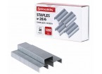 Скобы BRAUBERG № 26/6 (для степлеров 24/6), 1000 штук, экономичные, до 30 листов