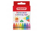 Восковые мелки 24 цвета ПИФАГОР 