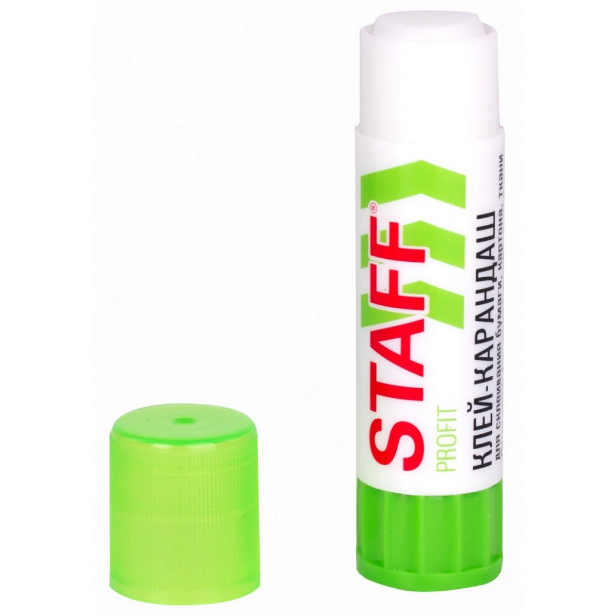Клей-карандаш УСИЛЕННЫЙ STAFF Profit, 15 г, PVP-основа