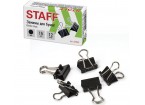 Зажимы для бумаг STAFF 