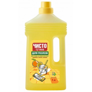 Средство для мытья пола 1 л, ЧИСТОЛЮБ 