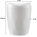 Контейнер для мусора Keeplex Light белый 1л_KL500310048