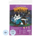 Настольная игра ходилка с фишкам.Барсукот.Очень зверский детектив 59,5х42см