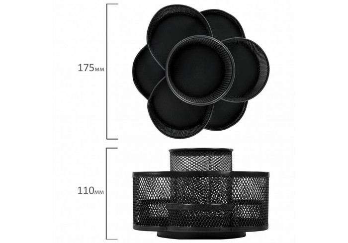 Подставка-органайзер вращающаяся BRAUBERG 