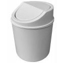 Контейнер для мусора, настольное, 2,4 л, 165х135 мм, белое, BoomHouse,