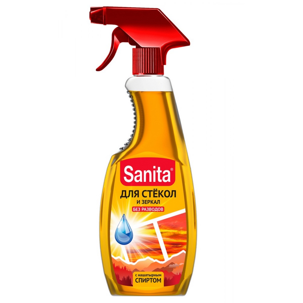 Средство для мытья стекол Sanita, 