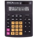 Калькулятор настольный STAFF PLUS STF-333-BKRG (200x154 мм) 12 разрядов, ЧЕРНО-ОРАНЖЕВЫЙ