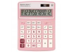 Калькулятор настольный BRAUBERG EXTRA PASTEL-12-PK (206x155 мм), 12 разрядов, двойное питание, РОЗОВ