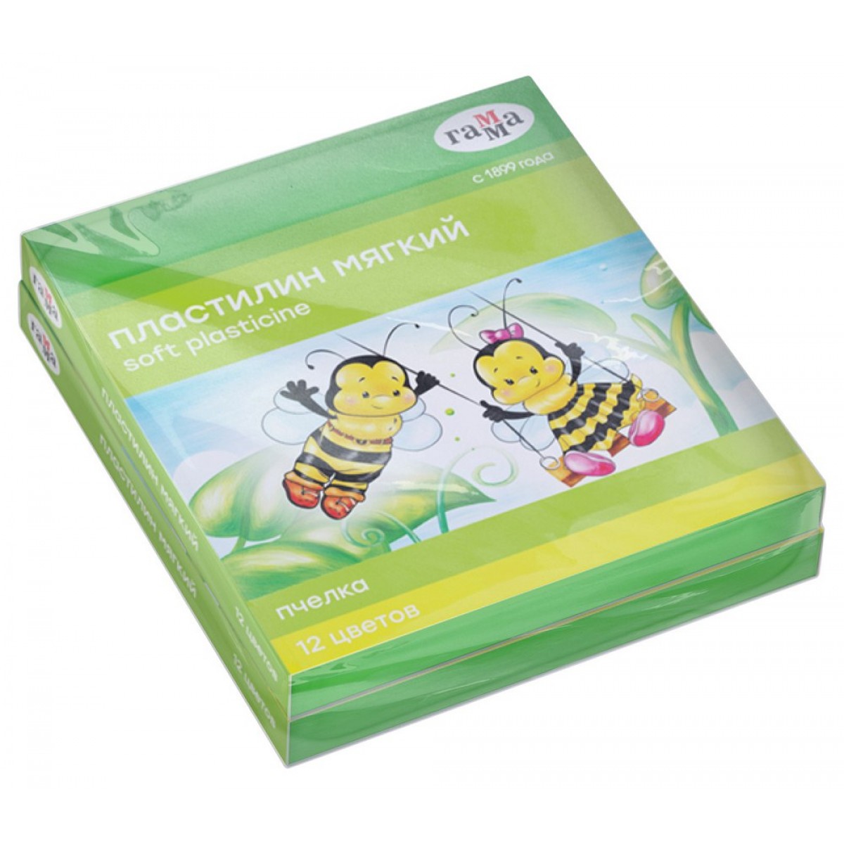 Пластилин восковой Гамма 